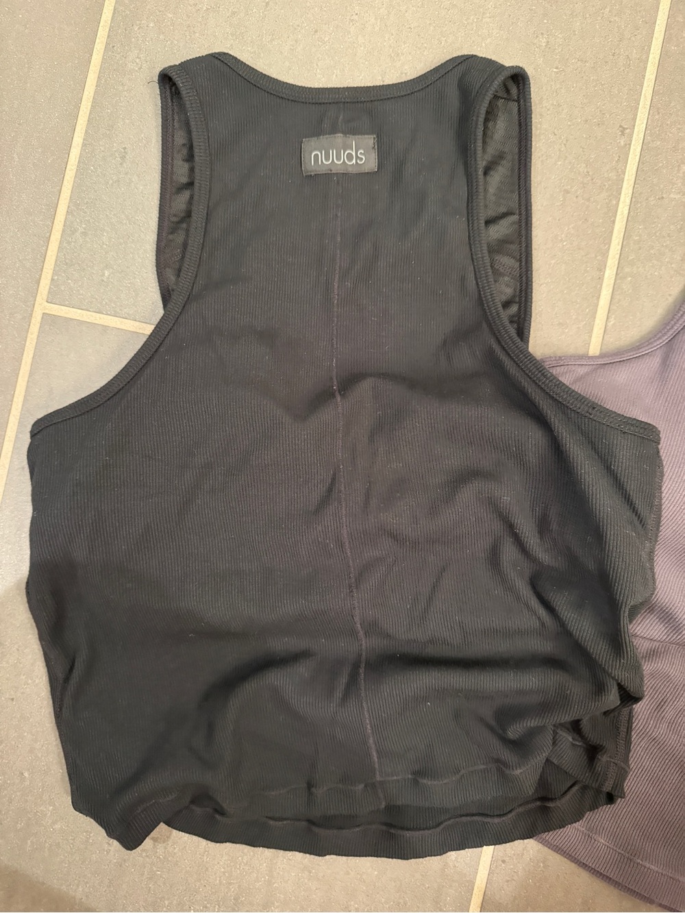Nuuds Sporty Rib Racer Tank bundle size S - Picture 3 of 4